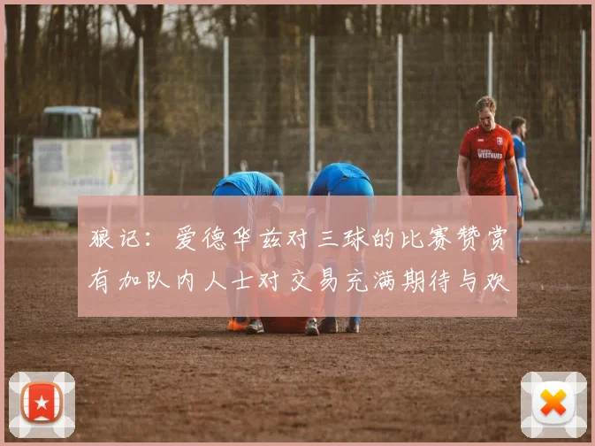 狼记：爱德华兹对三球的比赛赞赏有加队内人士对交易充满期待与欢欣